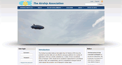 Desktop Screenshot of airship-association.org